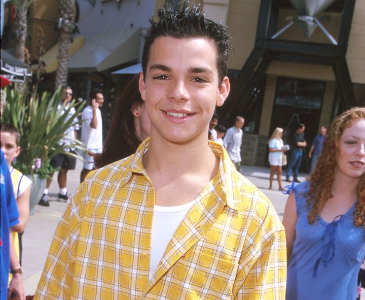 Michael Galeota in 2000 at the premiere of "The Kid."