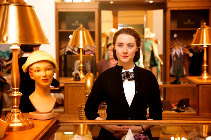 Saoirse Ronan stars in a scene from "Brooklyn."