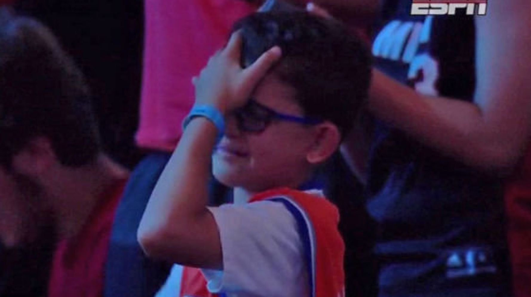 The Crying Knicks Kid Is Kristaps Porzingis&#39; No. 1 Fan Now | HuffPost