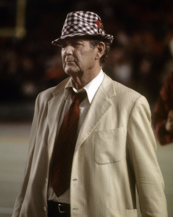 Not even the legendary Bear Bryant was able to claim four championships in a mere seven years.