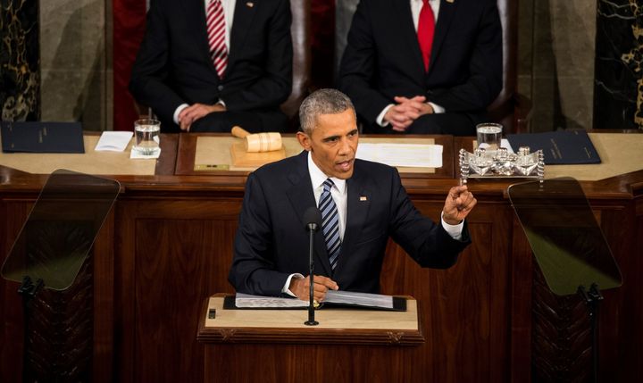 Obama delivered his final State of the Union address on Tuesday Jan. 12, 2016.