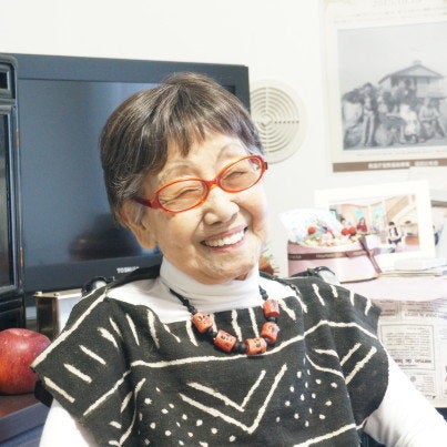 101-year-old Tsuneko Sasamoto says her father opposed her wish to have a career as an artist and photojournalist, but her mother was supportive.