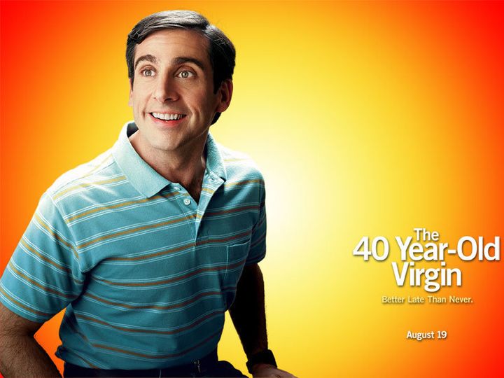 Image result for 40 year old virgin movie poster free use