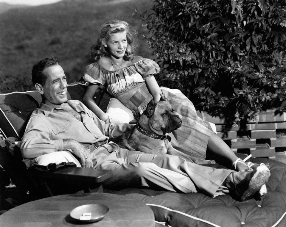 Lauren Bacall and Humphrey Bogart