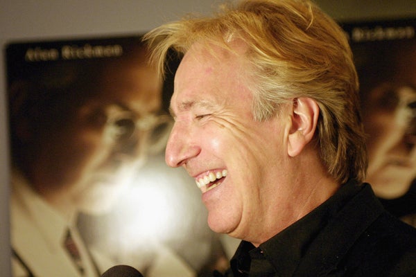 Alan Rickman Was Cinema's Greatest Withholder of Approval