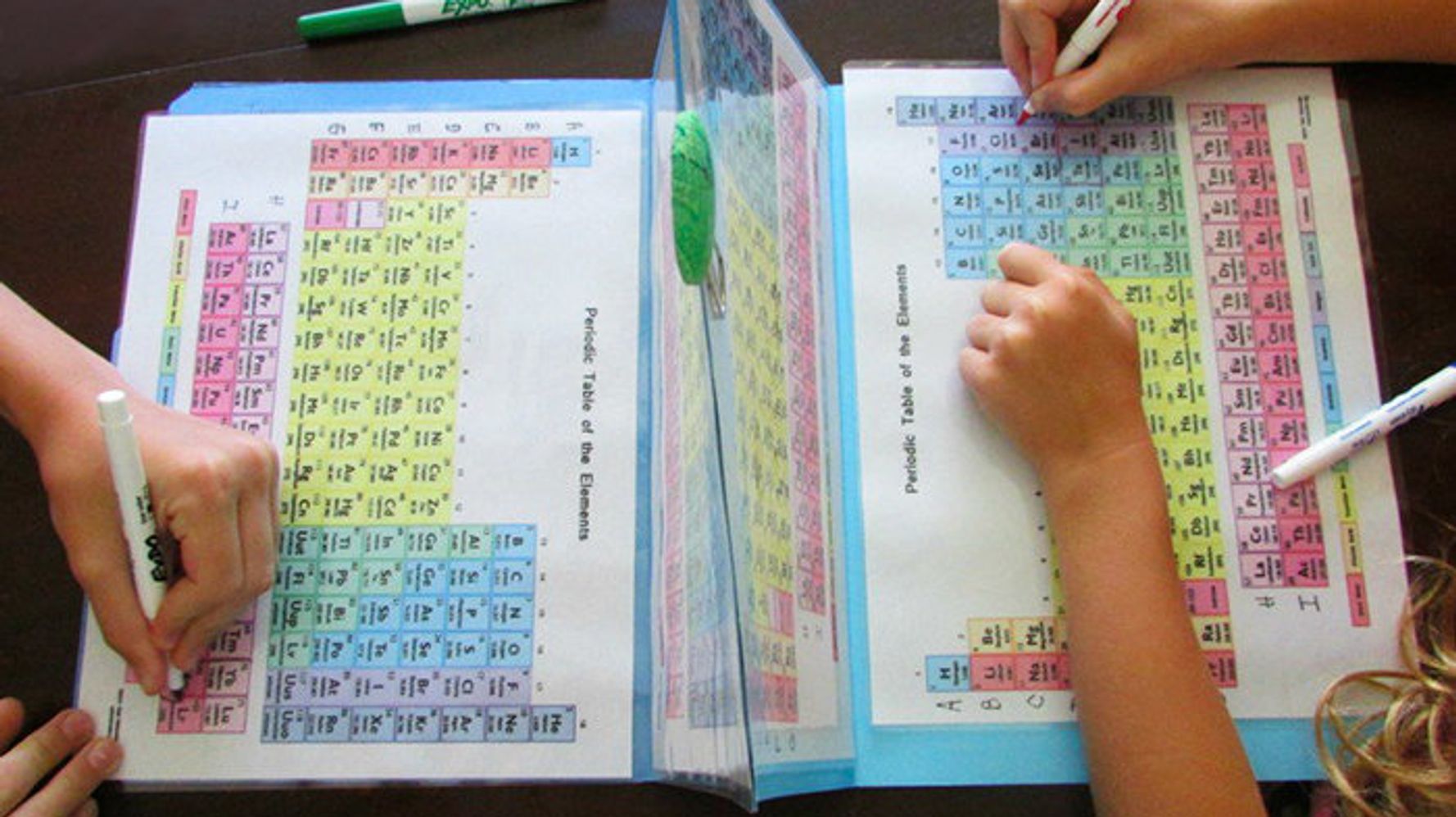 Mom Creates Periodic Table Battleship Game To Teach Her Kids Chemistry Huffpost Life