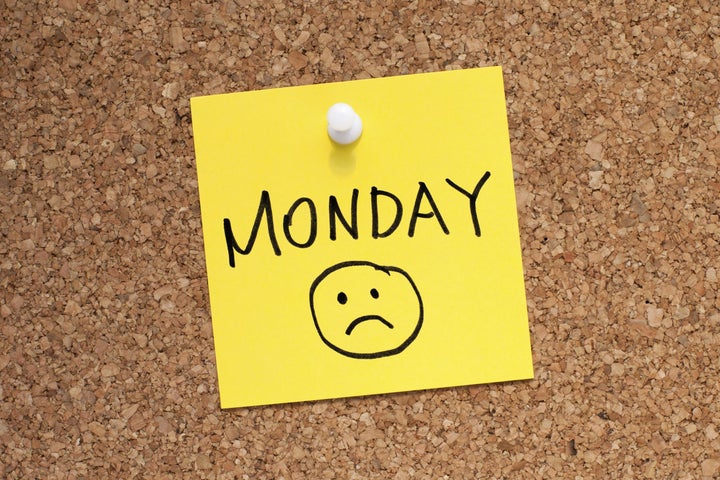 Mondays? Not a symptom of depression.