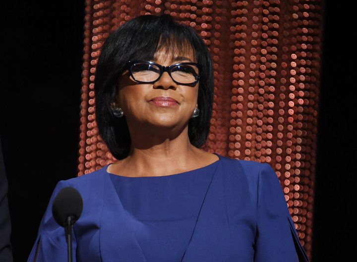 President of the Academy of Motion Picture Arts and Sciences Cheryl Boone Isaacs announces the nominees during the 88th Oscars Nominations announcement.