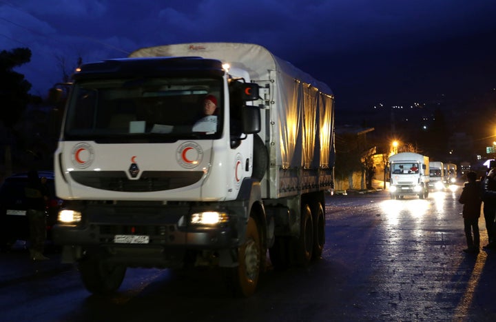 The Syrian government finally lifted its blockade on Madaya earlier this week. At least 28 people have died of starvation since December, according to aid groups.