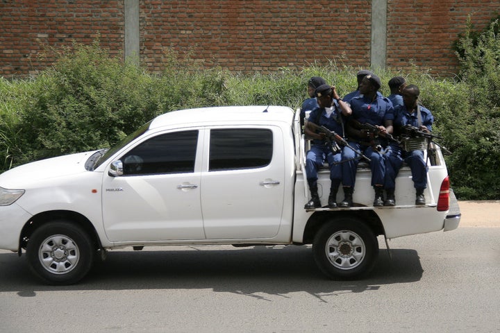 Burundi's security forces gang-raped women during searches of opposition supporters' houses, the United Nations said Friday.