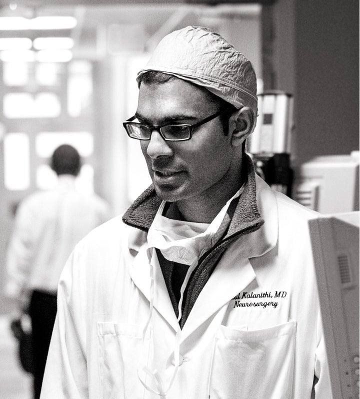 Dr. Paul Kalanithi at the Stanford Hospital and Clinics in 2014. Kalanithi died in March, 22 months after he was diagnosed with stage IV lung cancer.