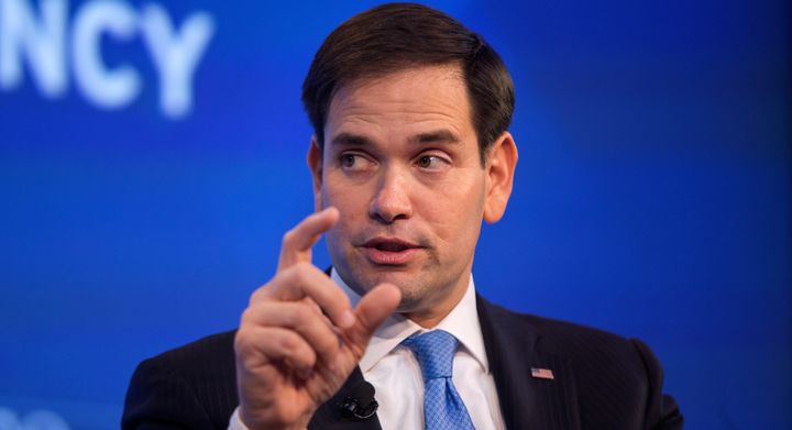 Sen. Marco Rubio (R-Fla.) says he bought a handgun to protect his family from threats like ISIS.