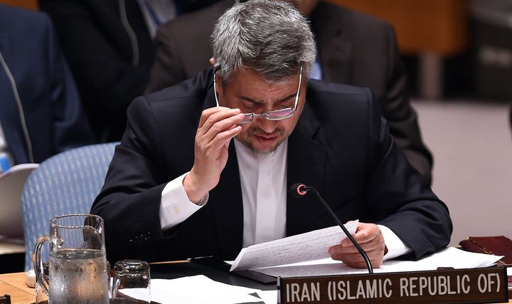 Iran's envoy to the United Nations Gholamali Khoshroo told the progressive Democrats that Iran believes a majority of Congress opposes diplomacy. 