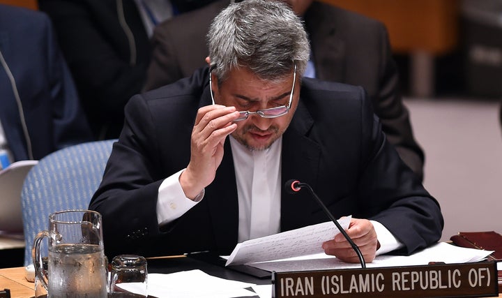 Iran's envoy to the United Nations Gholamali Khoshroo told the progressive Democrats that Iran believes a majority of Congress opposes diplomacy.
