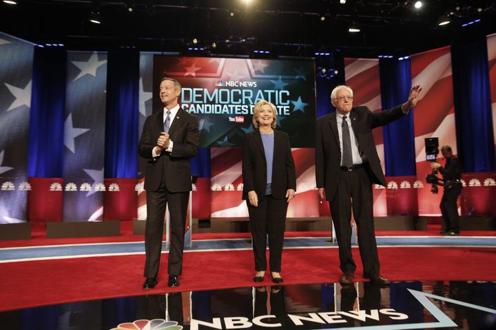 Each of the three Democratic candidates made misleading claims during the debate.