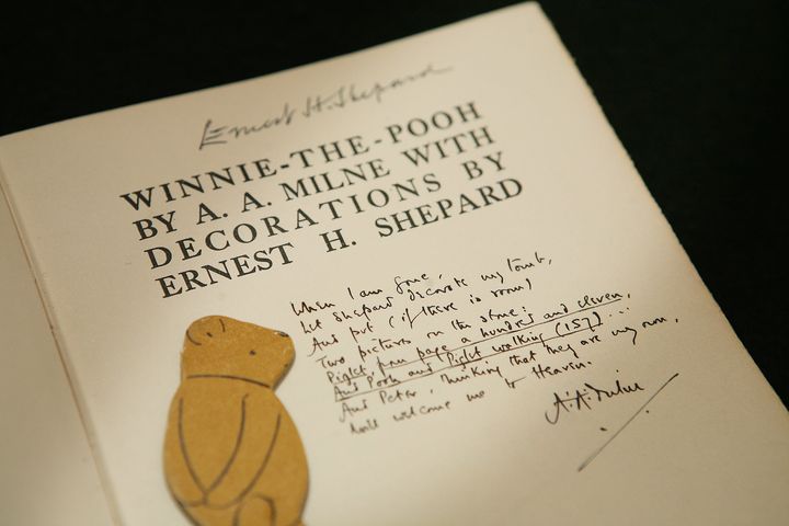 Were he still alive, A. A. Milne would have been 134 this Monday.