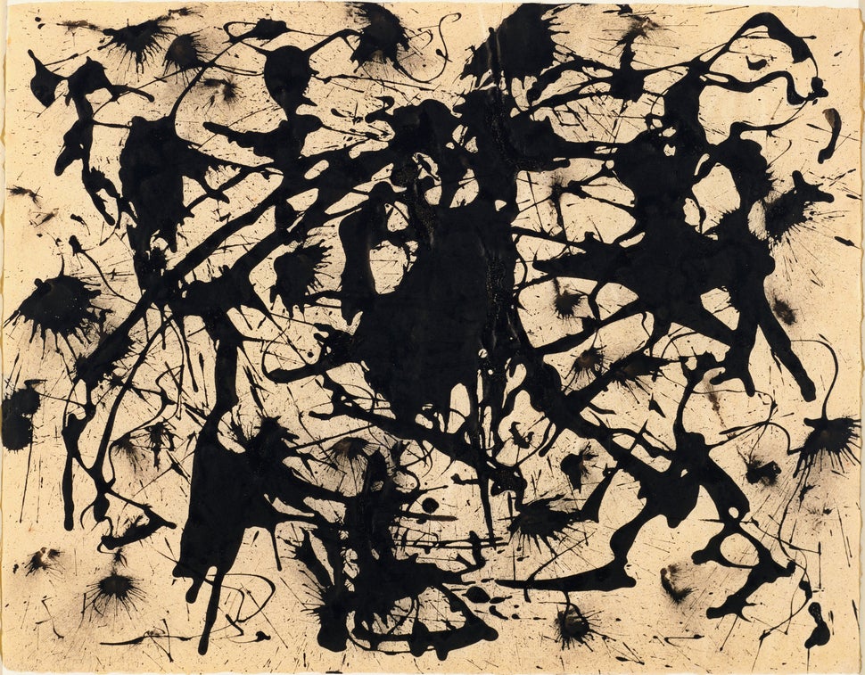 jackson pollock stenographic figure 1942