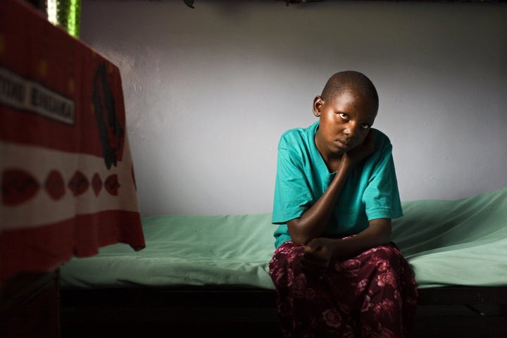 NAROK, KENYA: Takaya Rose Nkurumwa is a 13-year-old Maasai girl at the Tasaru Safehouse for Girls seeking refu