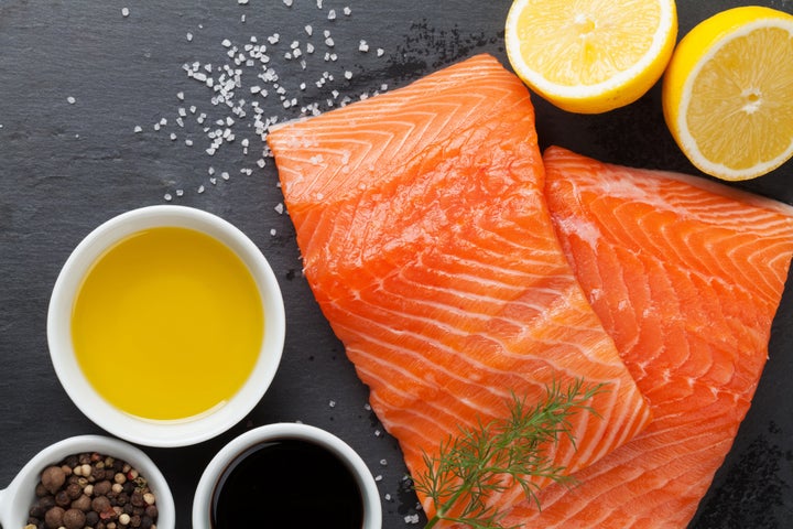 Three sizeable servings of low-mercury fish each week during pregnancy may boost children's brain function down the road.