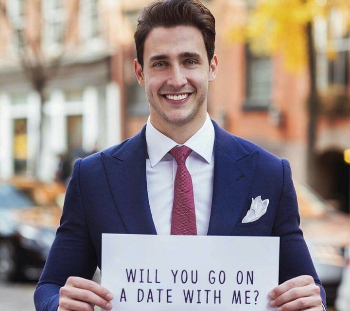 The 26-year-old will have dinner with one lucky winner in partnership with dating app, Coffee Meets Bagel and his charity, Li