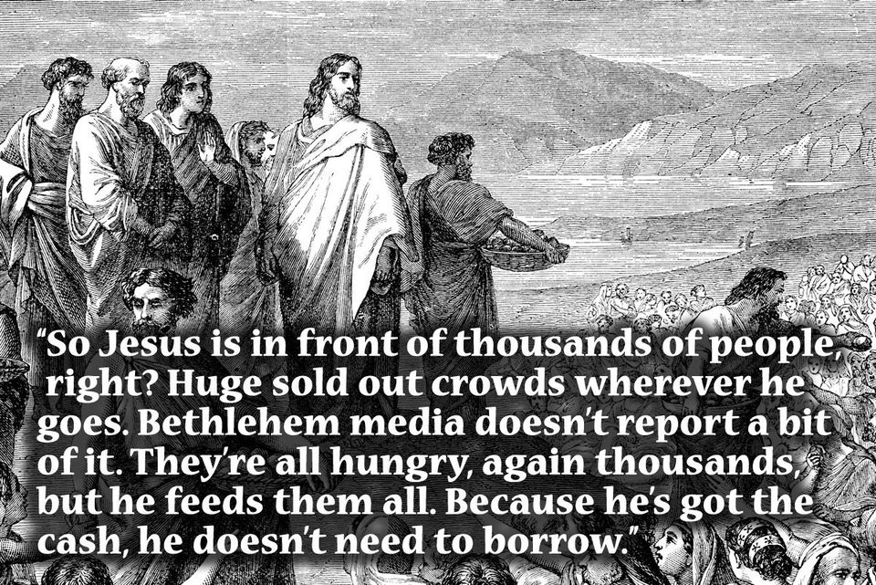 Jesus Feeds The Multitudes