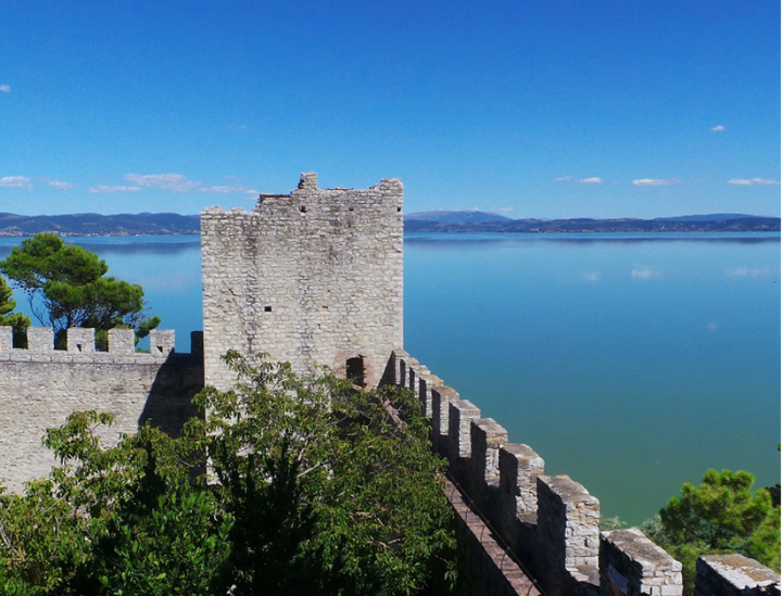 Castiglione del Lago’s fortress.