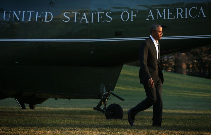 President Barack Obama returns to the White House after taking his January State of the Union messages on a two-day trip to Omaha, Nebraska, and Baton Rouge, Louisiana. Democrats are largely receptive to his message; Republicans are not.