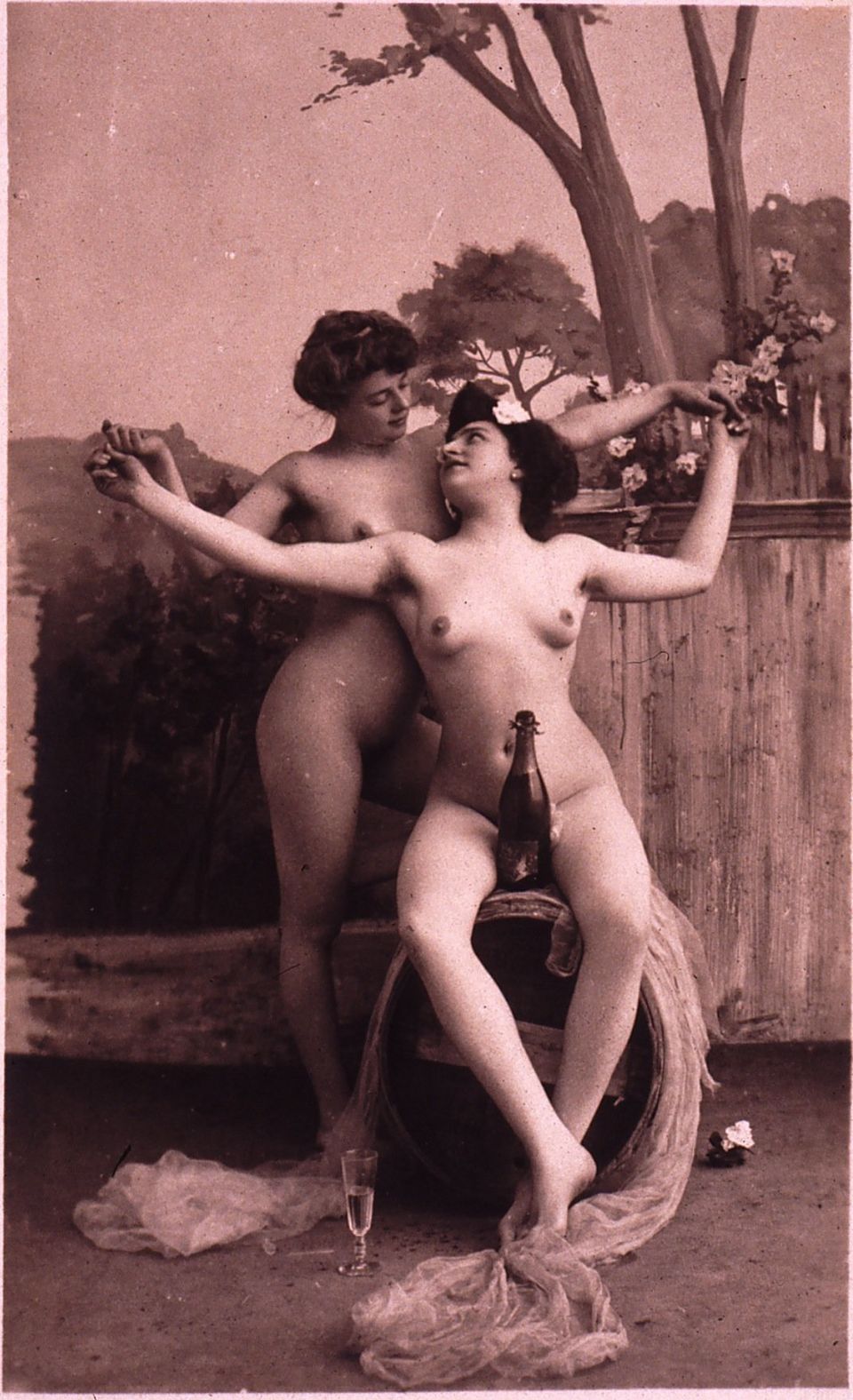 Erotic postcard series, A Virtual Wunderkammer: Early Twentieth <b>Century</b> Ero...