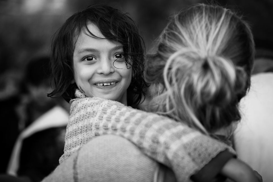 どんなときでも笑顔になれる 難民の子供たちの目は輝いていた 画像集 ハフポスト