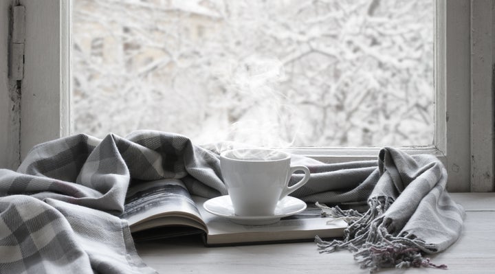 Tea, a blanket and the time to actually sit down and read a 10,000 word story -- what could be better?