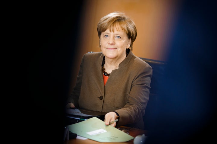 German Chancellor Angela Merkel.