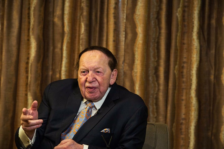 Sheldon Adelson spent around $150 million trying to install Mitt Romney in the White House. Ouch.