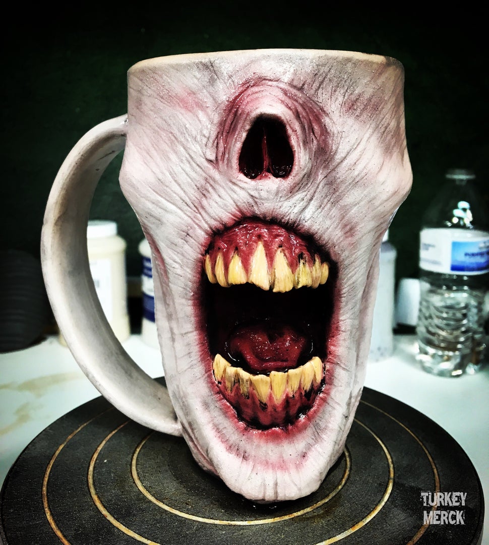 Each mug takes a long time to craft.