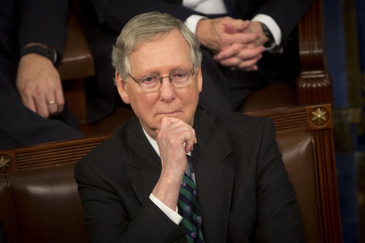 Mitch McConnell has pooh-poohed the idea of a war authorization debate for months. Now he has his own proposal. Sur