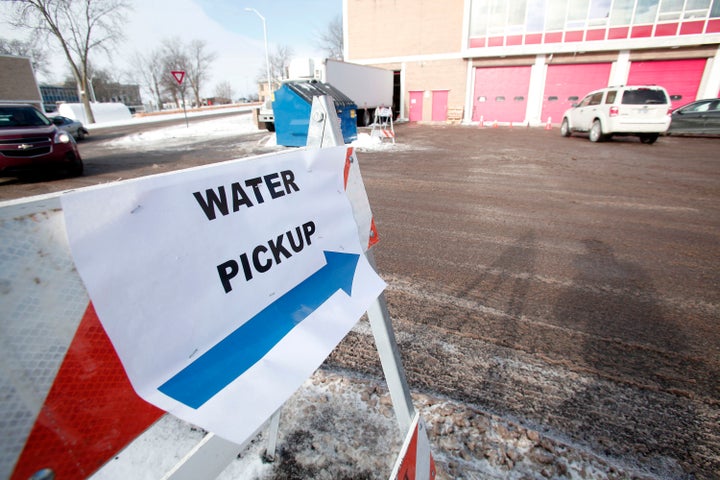 Residents of Flint, Michigan, are relying on bottled water because their tap water is contaminated. On Tuesday, Michigan Gov. Rick Snyder (R) activated the National Guard to help the American Red Cross distribute water.