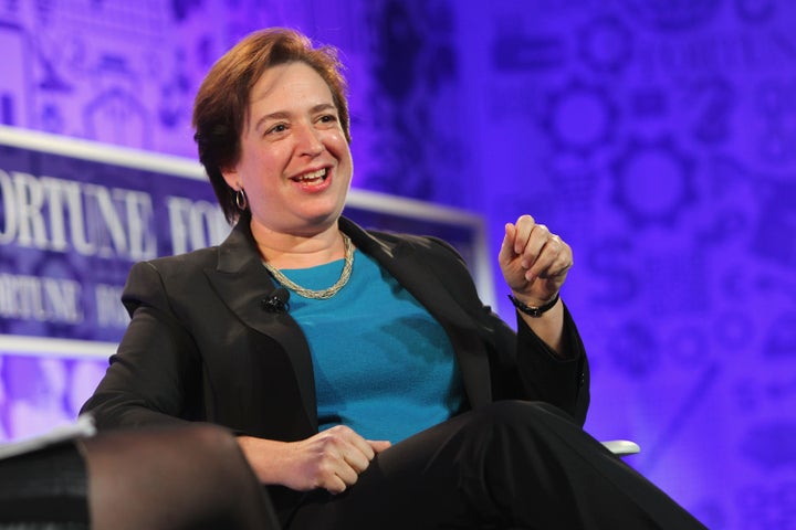 Justice Elena Kagan seemed skeptical that the First Amendment protects those with well-defined political views, but not "every couch potato" who doesn't.