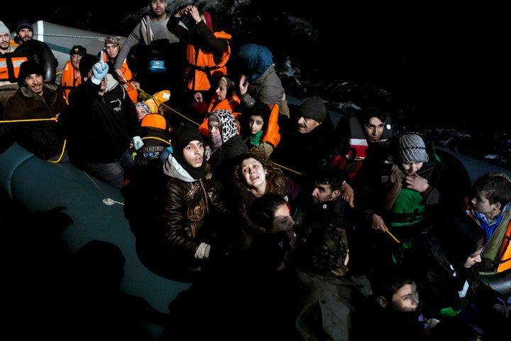 The Greek shipping ministry blamed "ruthless human smugglers at the Turkish coast" for the tragedy. Refugees and migrants abo
