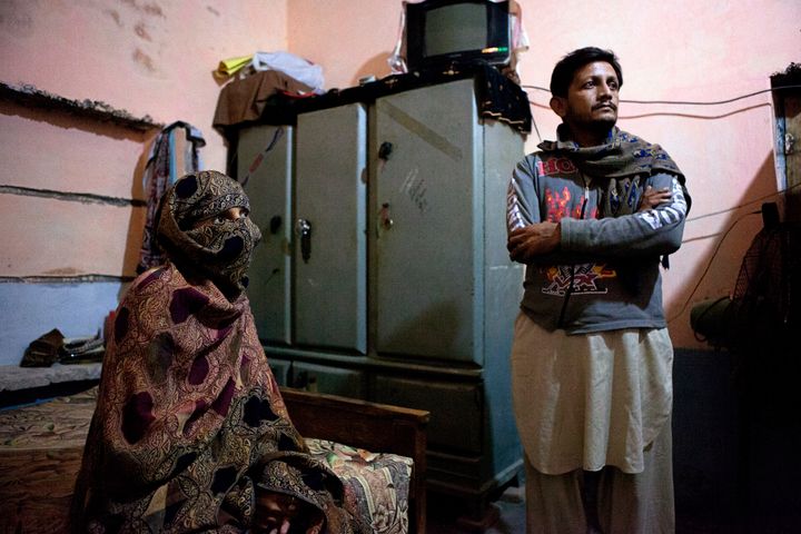 Pakistani Prime Minister Nawaz Sharif vowed to rid the country of honor killings, and Obaid-Chinoy wants to hold him to the promise. Shehla Gul, whose husband tried to kill her out of "honor," sits with her brother in an undisclosed location in Pakistan.