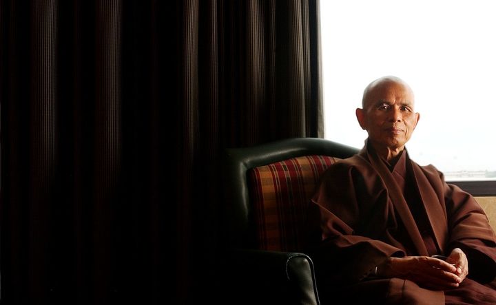 Vietnamese Buddhist monk Thich Nhat Hanh.