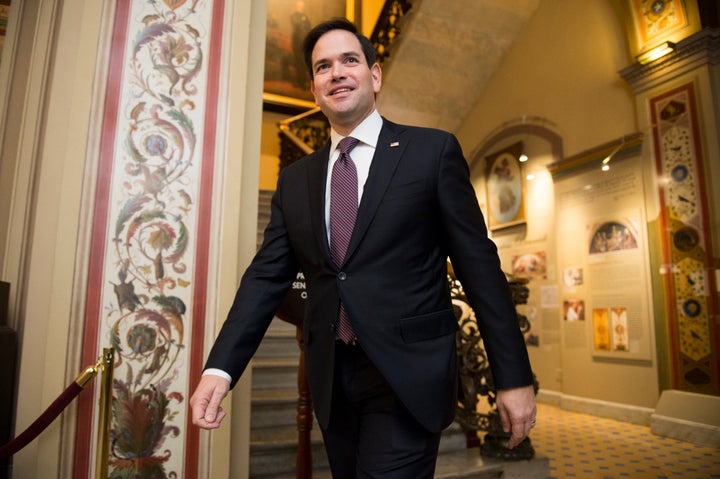The shocking new revelation that presidential candidate Marco Rubio once stood in a park that was closed.