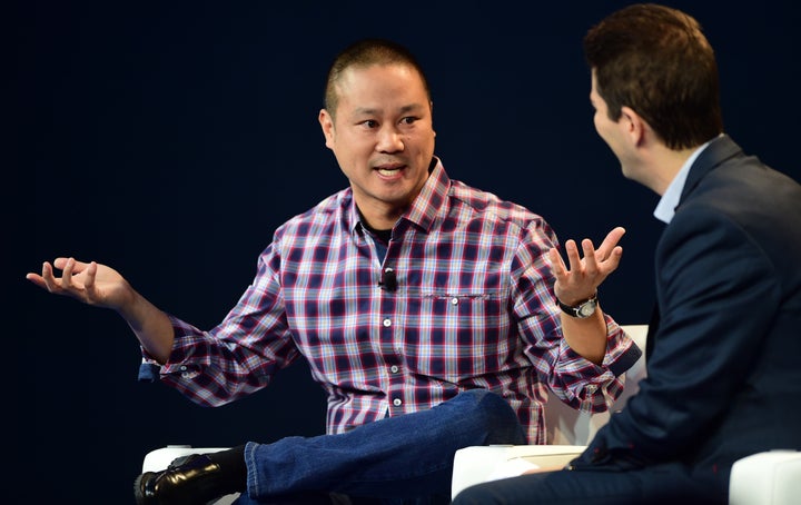 Zappos CEO Tony Hsieh does the ¯\_(ツ)_/¯.