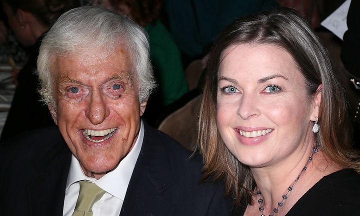 Arelene Silver hadn't seen any of Dick Van Dyke's movies prior to their relationship, but now, "she's a fan," he says.