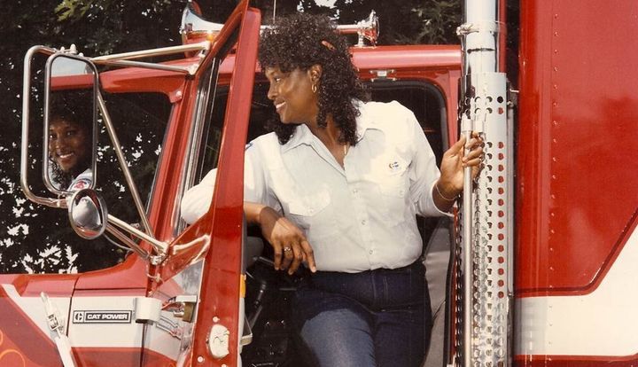 Lisa's mom, a truck driver, was strong, independent and decidedly feminine, says Lisa.