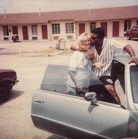 Mercedes and James "Ice" McAlphin in the early 1990s.