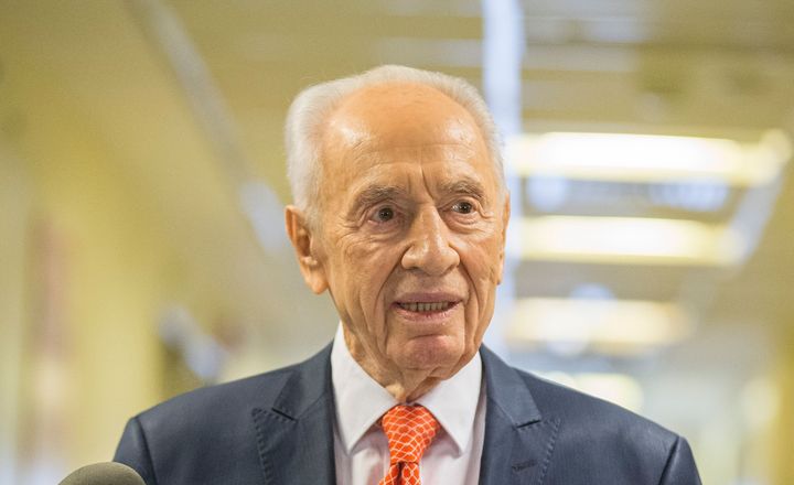 Former Israeli president Shimon Peres is in hospital once again.