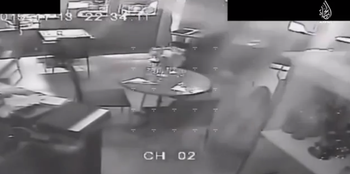 The video shows footage of the Paris attacks as well as imagery of some of the attackers training in a desert
