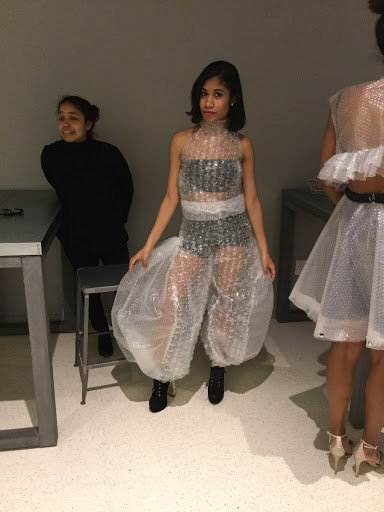 bubble wrap fashion