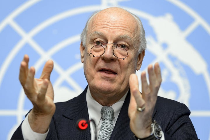 UN Syria envoy Staffan De Mistura announced talks on ending the Syrian civil war will begin on Friday and last for six months