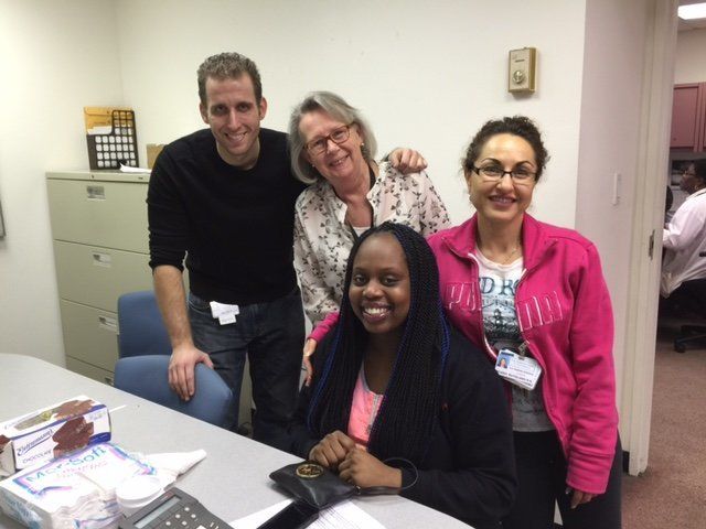Chantelle Diabate, the devoted nurse who walked through Winter Storm Jonas to be with her patients.