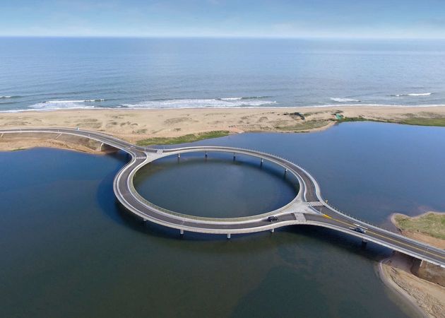 南米ウルグアイに円状の橋が登場 その理由が素敵だった ハフポスト
